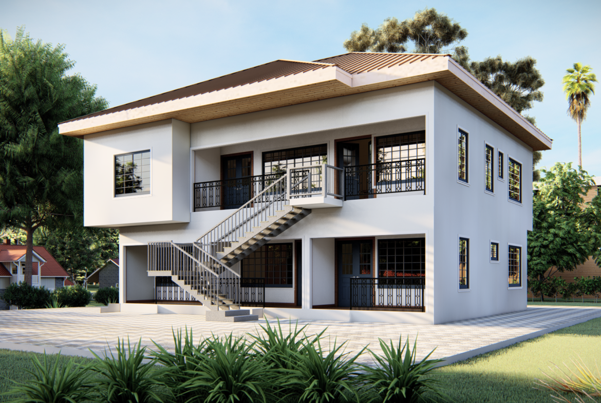 affordable 1-2 bedroom apartment design residential project