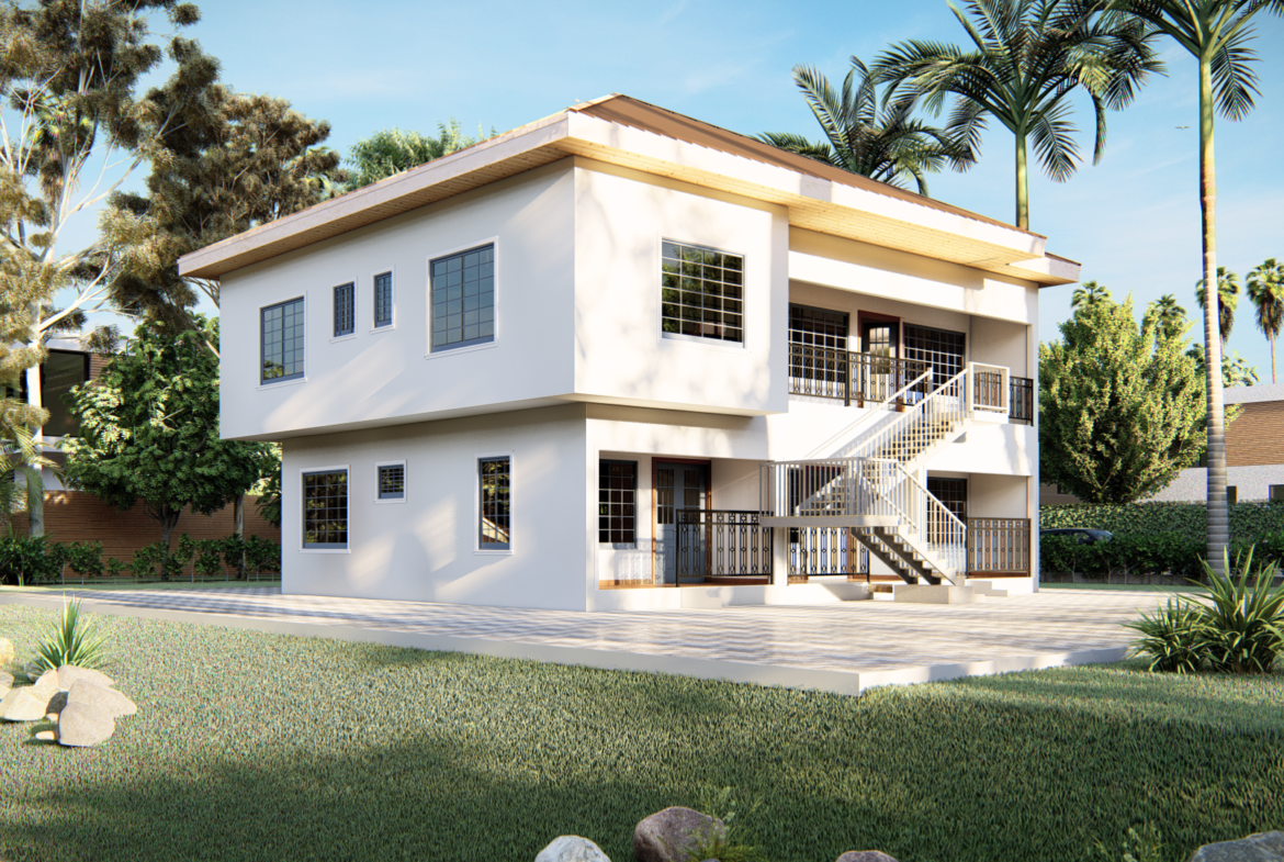 1-2 bedroom apartment architecture design