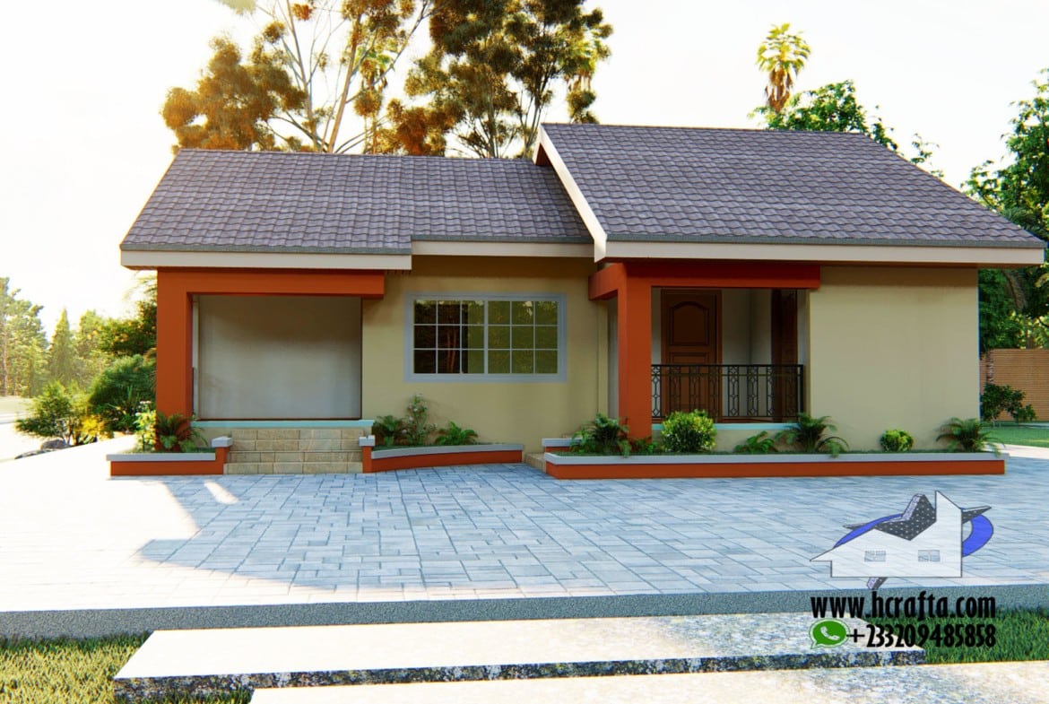 1 Bedroom Semi-Detached Bungalow with modern design features