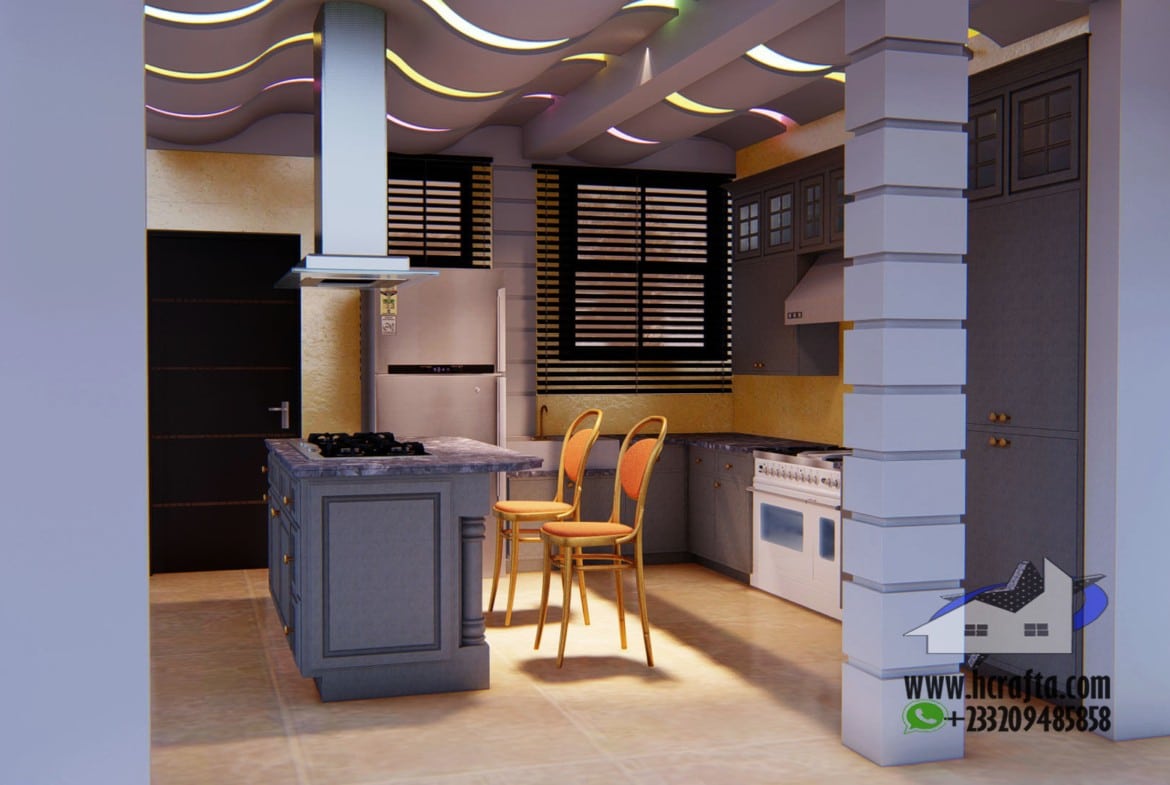 wooden kitchen cabinet design classic style interior
