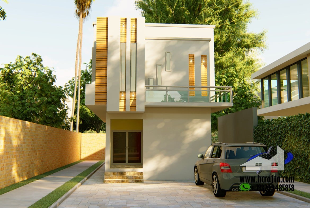 Modern office building design with sleek architecture and contemporary materials