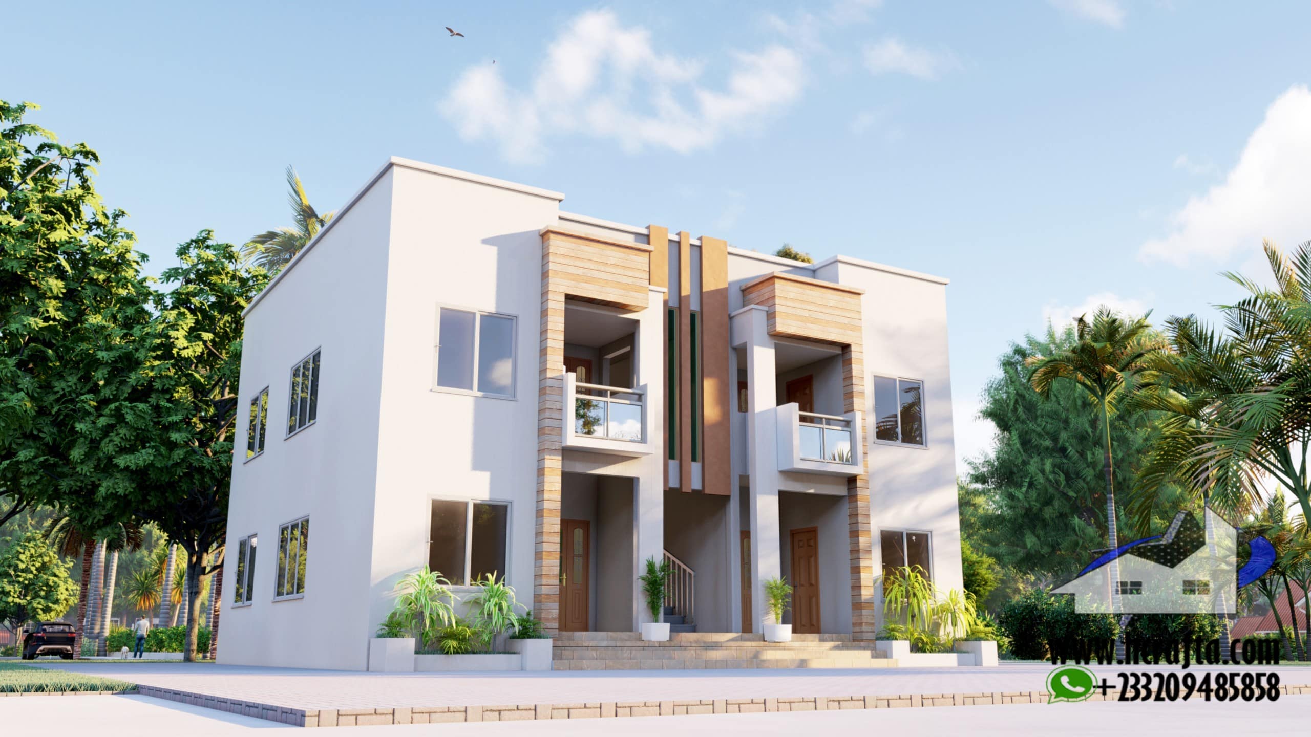 1 Bedroom, duplex residence flat