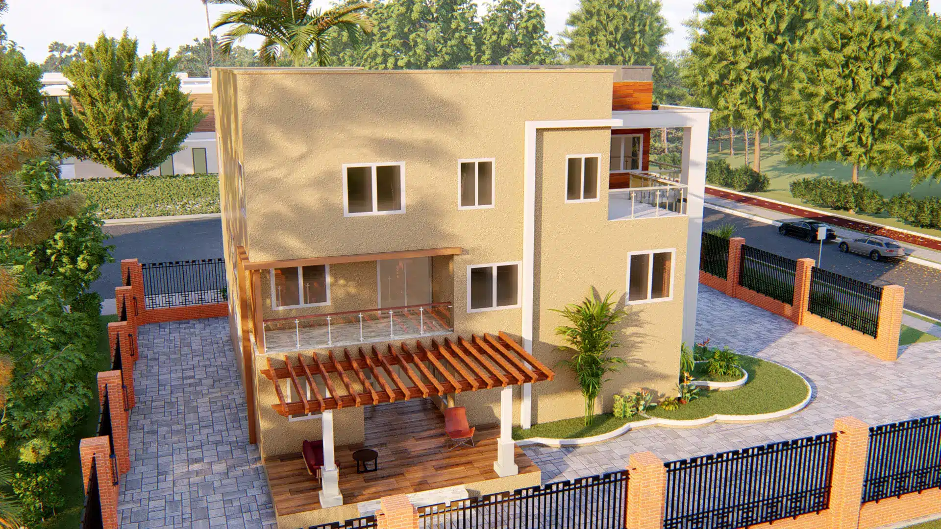 luxury 4 bedroom house plan layout design