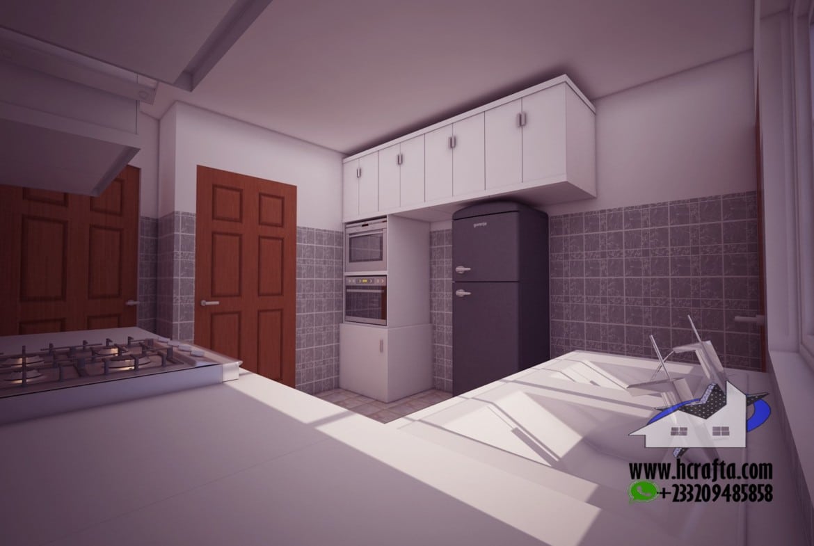 small kitchen cabinet design space saving layout