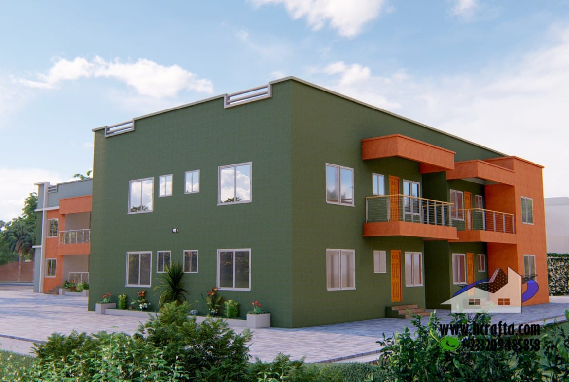1-2 bedroom residence flat in modern green building