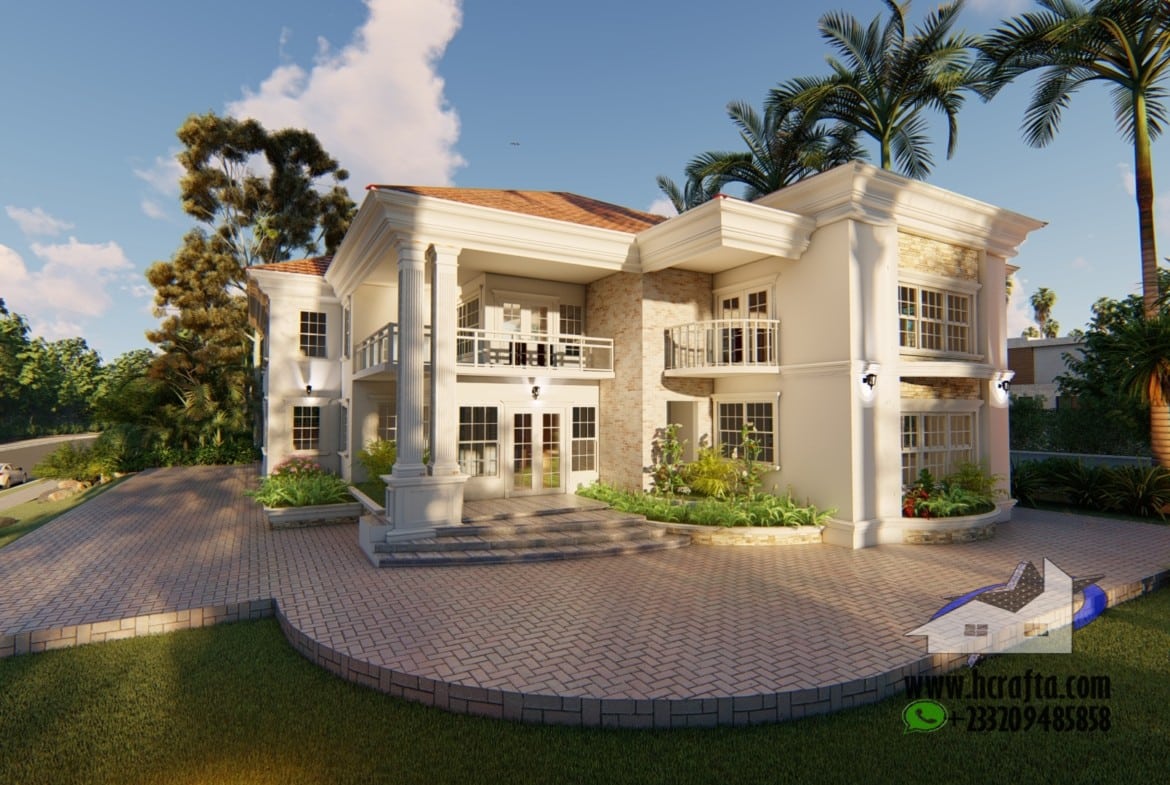 deluxe 6 bedroom house design luxury modern exterior