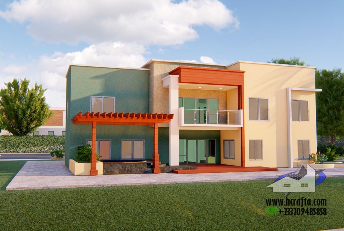 simple cozy 4 bedroom house design modern residential home