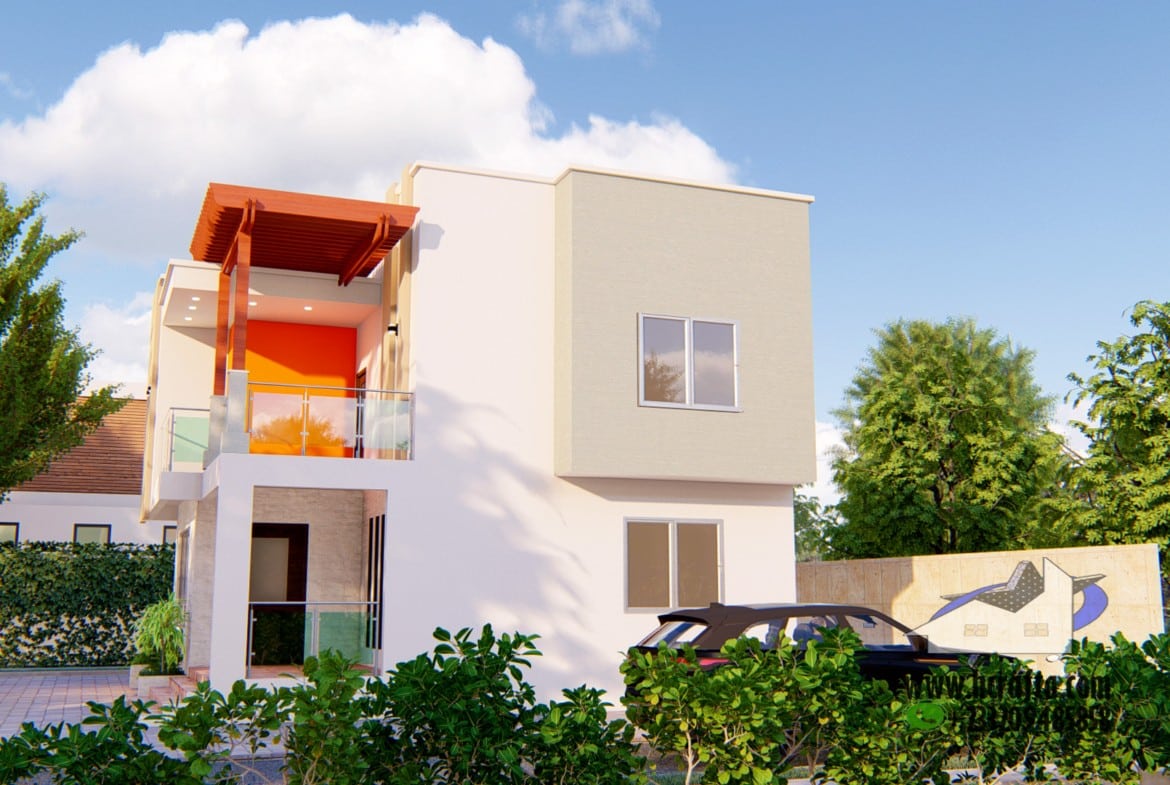 modern 2 bedroom design exterior building view