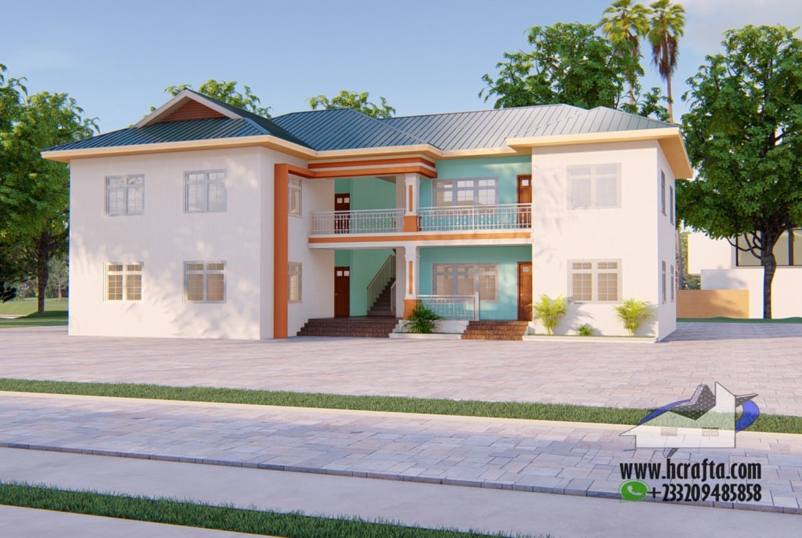 1-2 bedroom apartment house design exterior