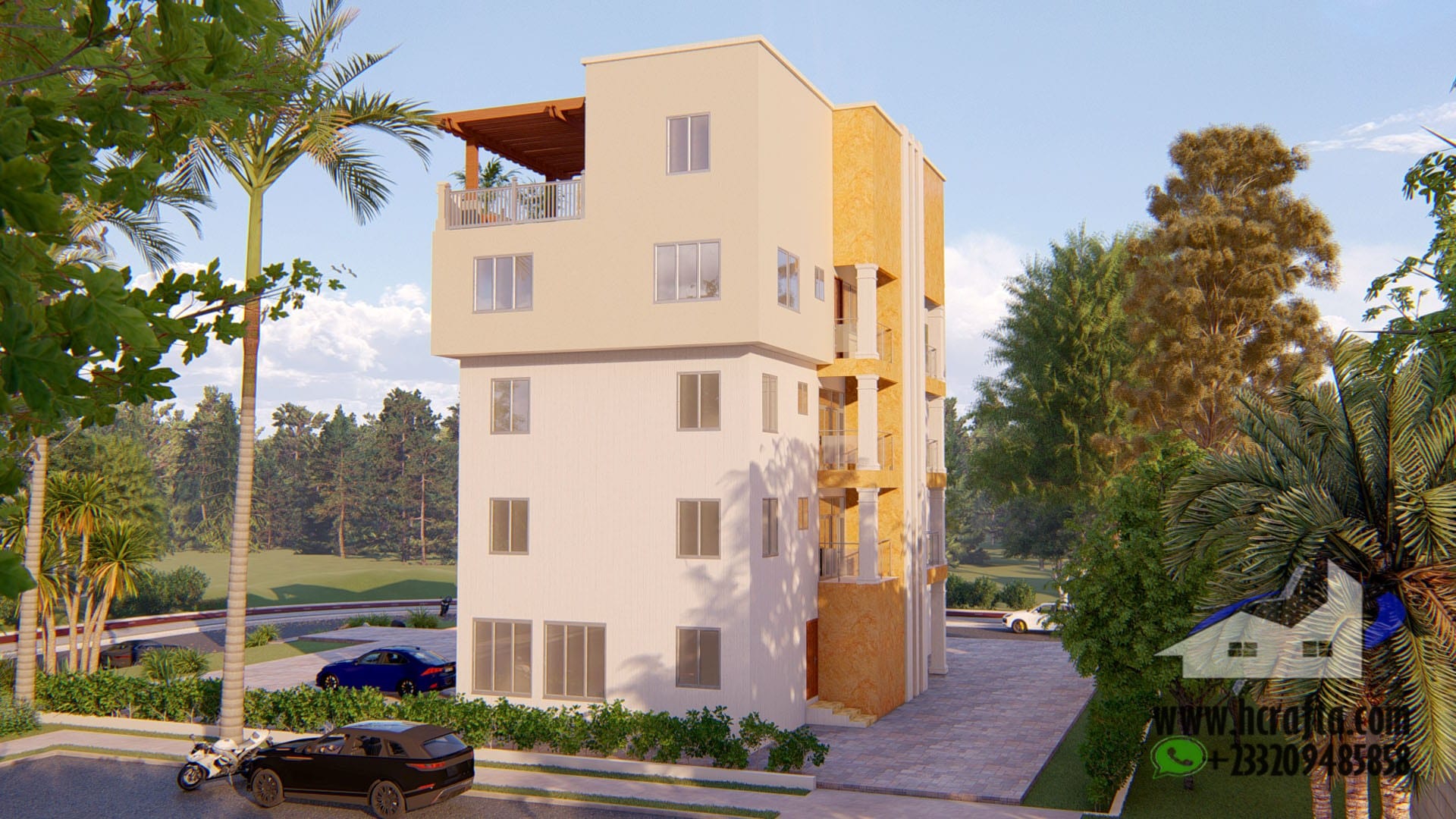 Modern Hotel Apartments Design