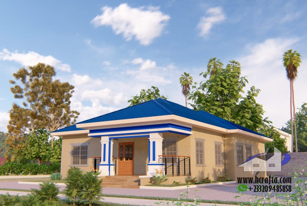 simple contemporary 3 bedroom house exterior architecture