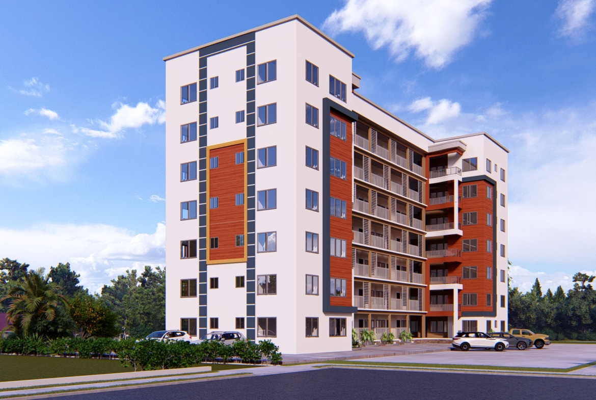Modern apartment exterior design with sleek facade ideas