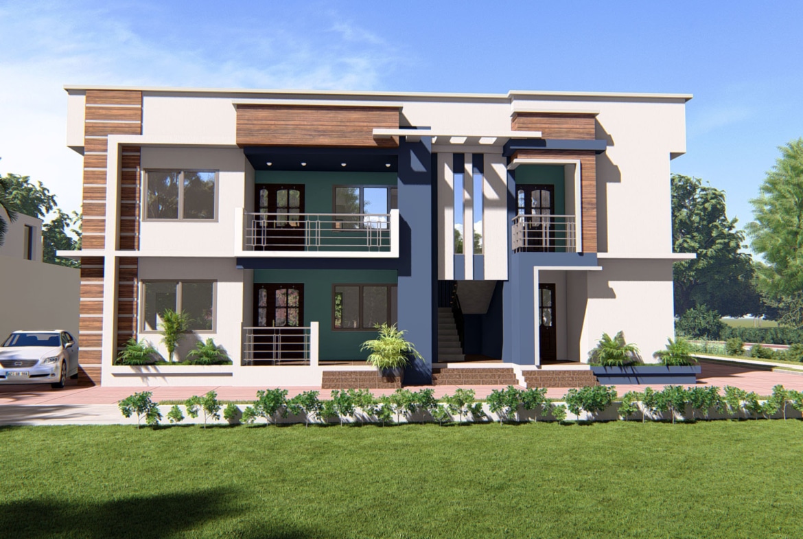 contemporary apartment building exterior modern
