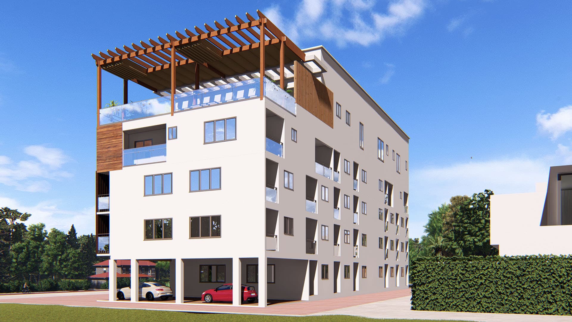 large apartment units floor plan layout design