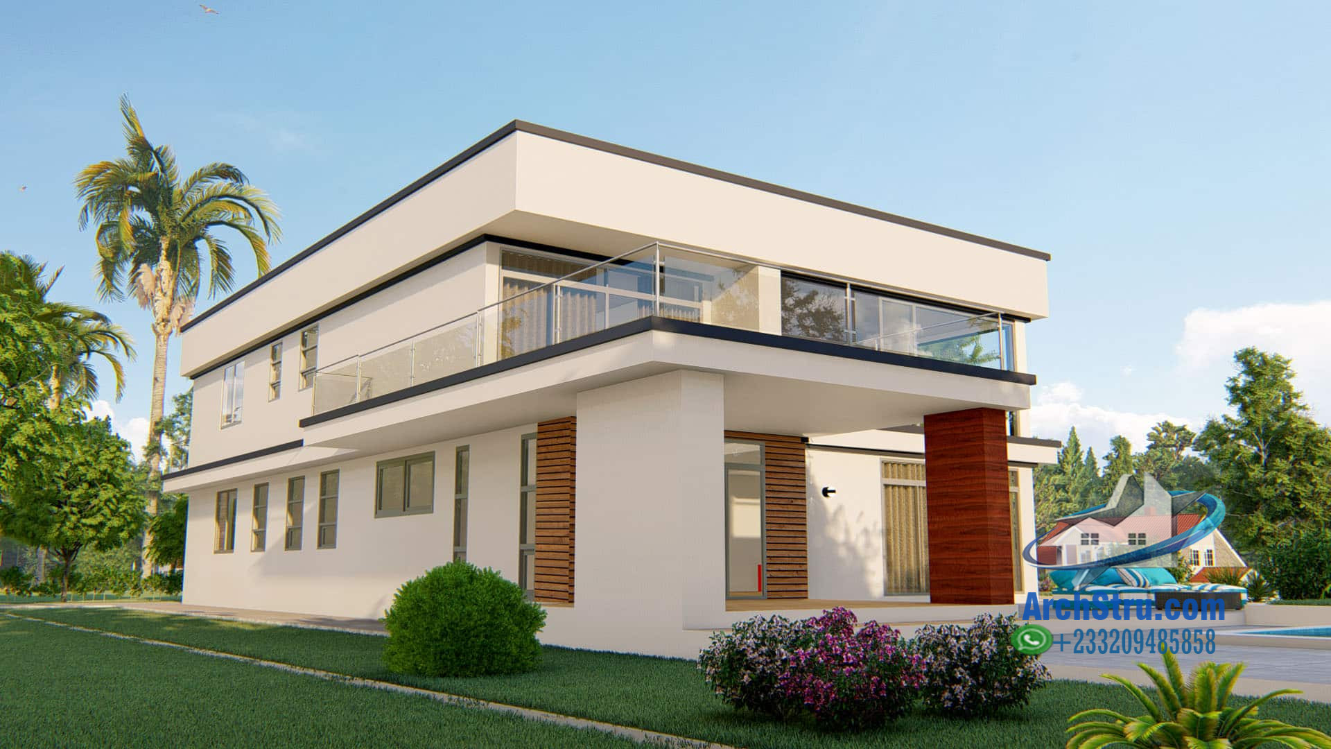 Stylish Modern 4-Bedroom Duplex Modern 4-bedroom duplex with sleek architecture and spacious design