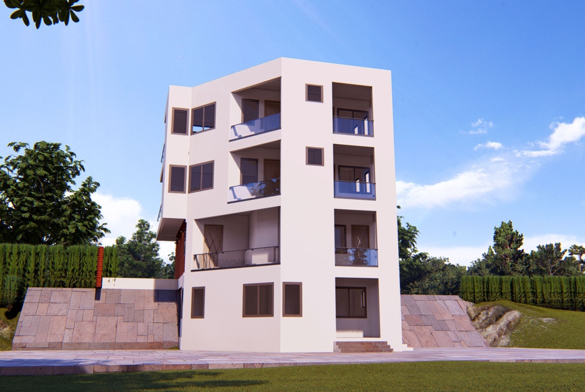 minimalist 3 bedroom house with basement design