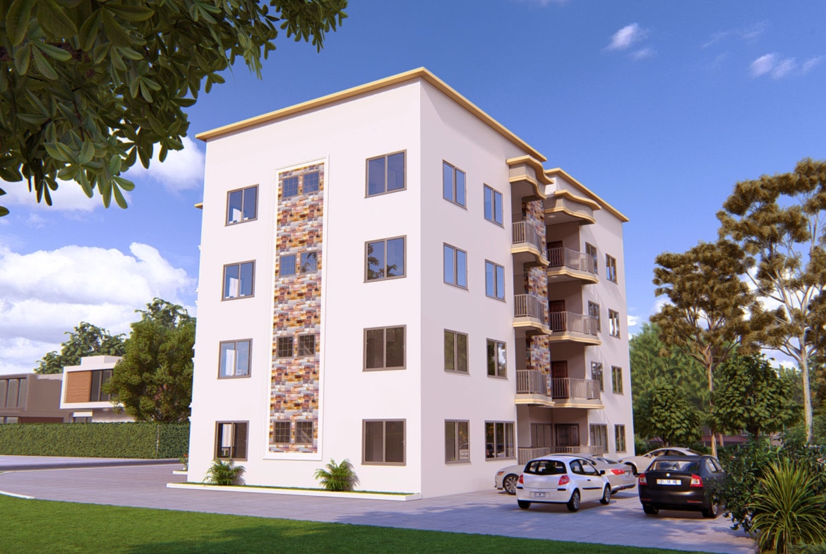 Modern apartment exterior design with contemporary building facade ideas