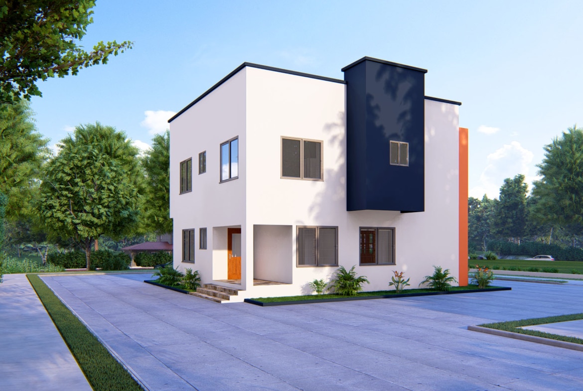 3 bedroom 2 storey house floor plan layout