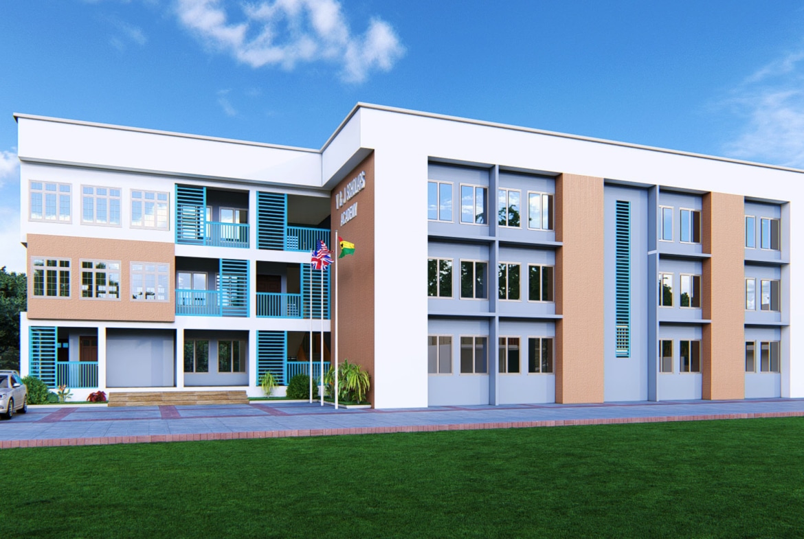 primary school modern architecture exterior