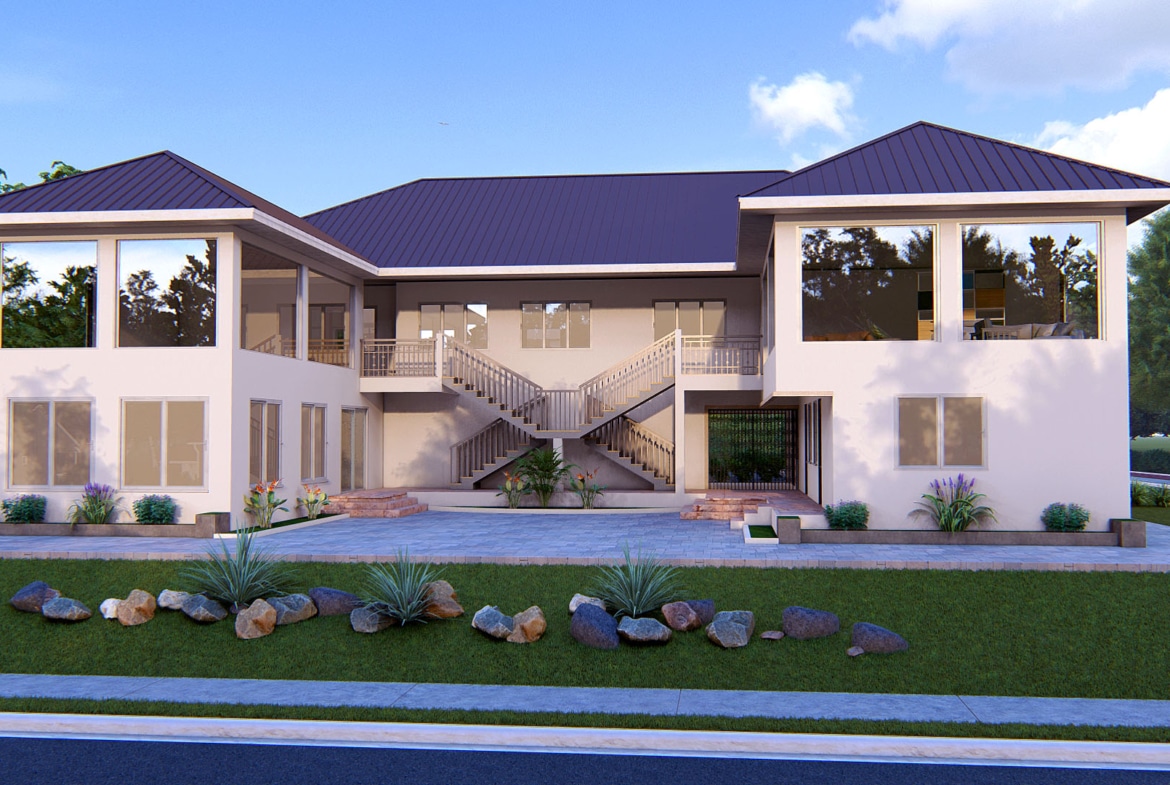 training center facility modern architectural design