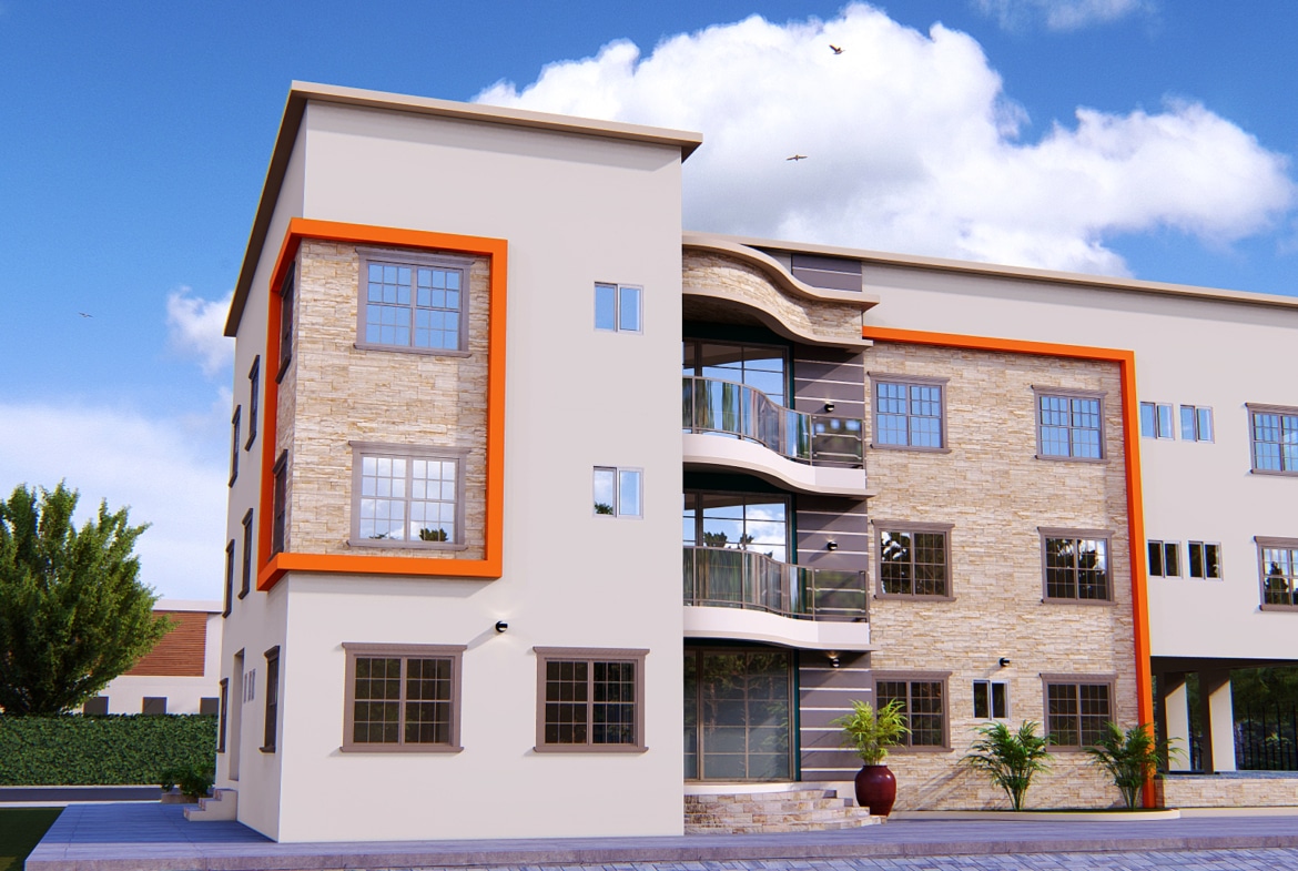 resort hotel exterior architecture with outdoor space