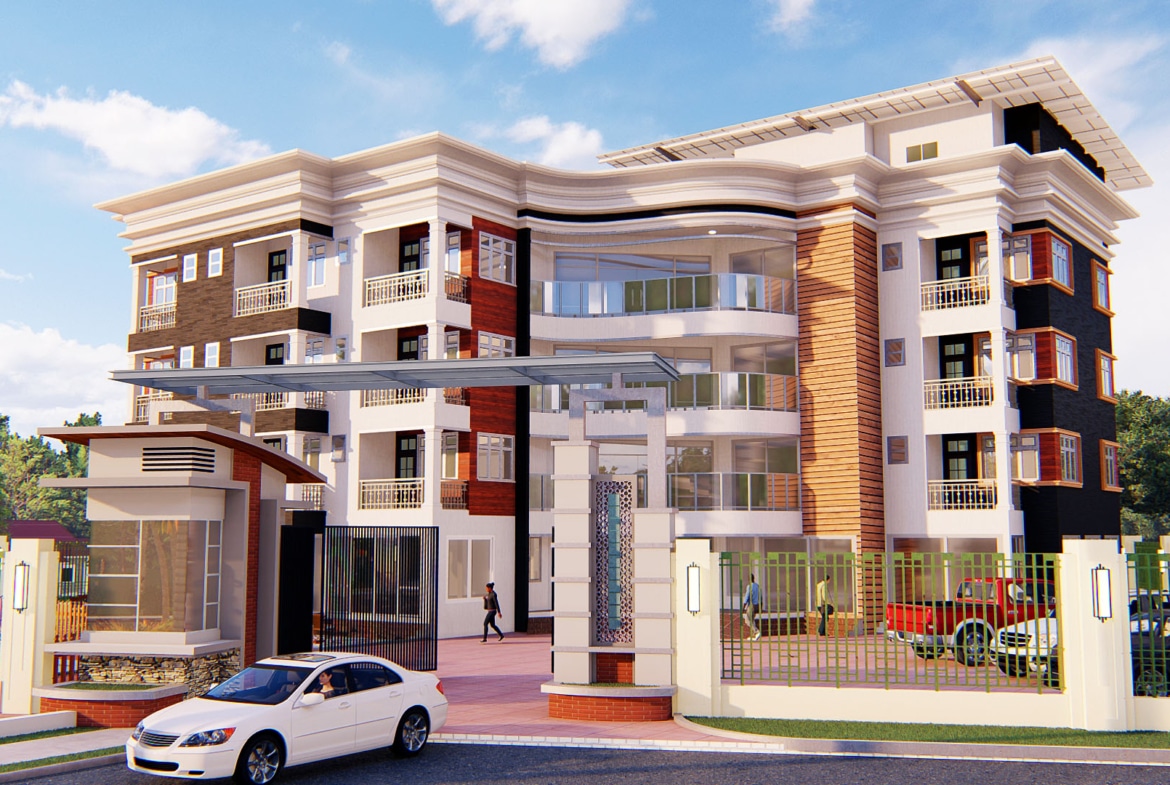 luxury hotel entrance facade design