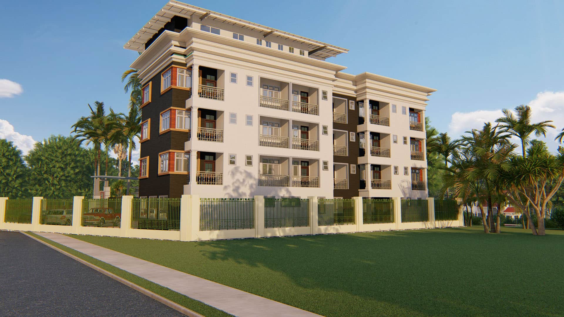 contemporary hotel exterior luxury facade