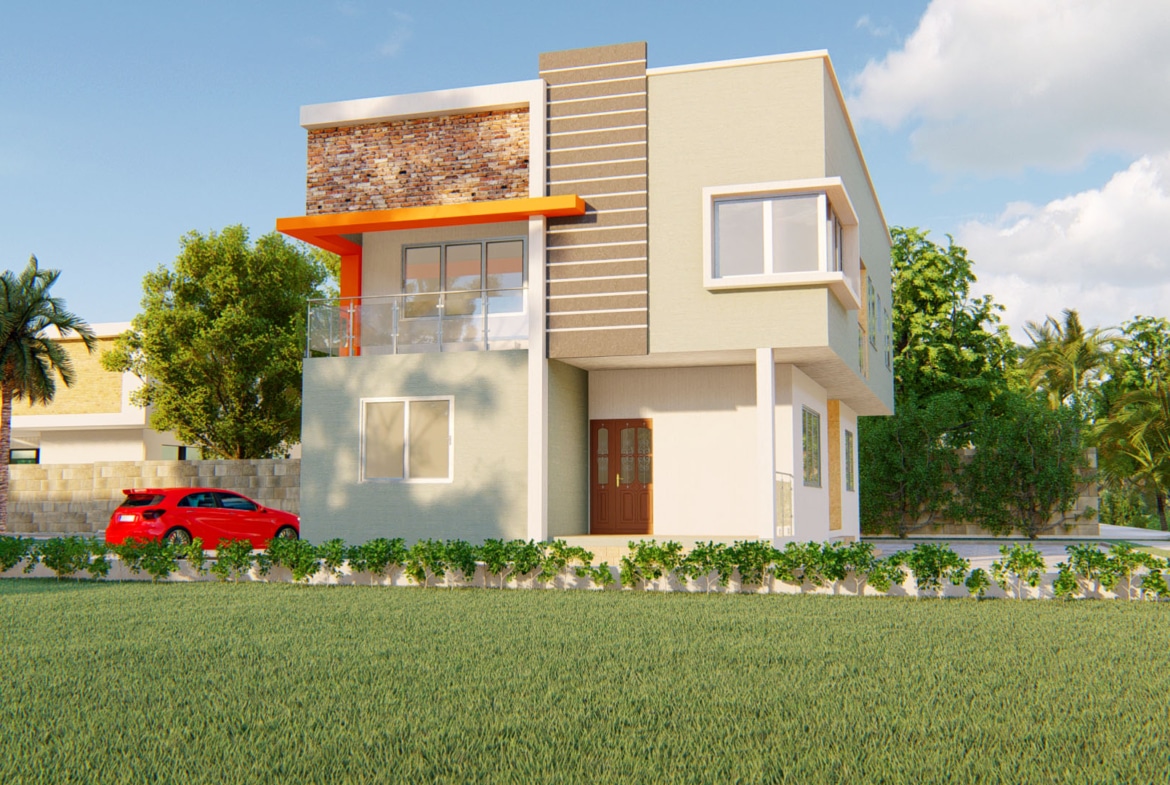 modern 2 bedroom apartment exterior design