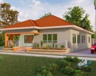 simple 3 bedroom house design for modern family home