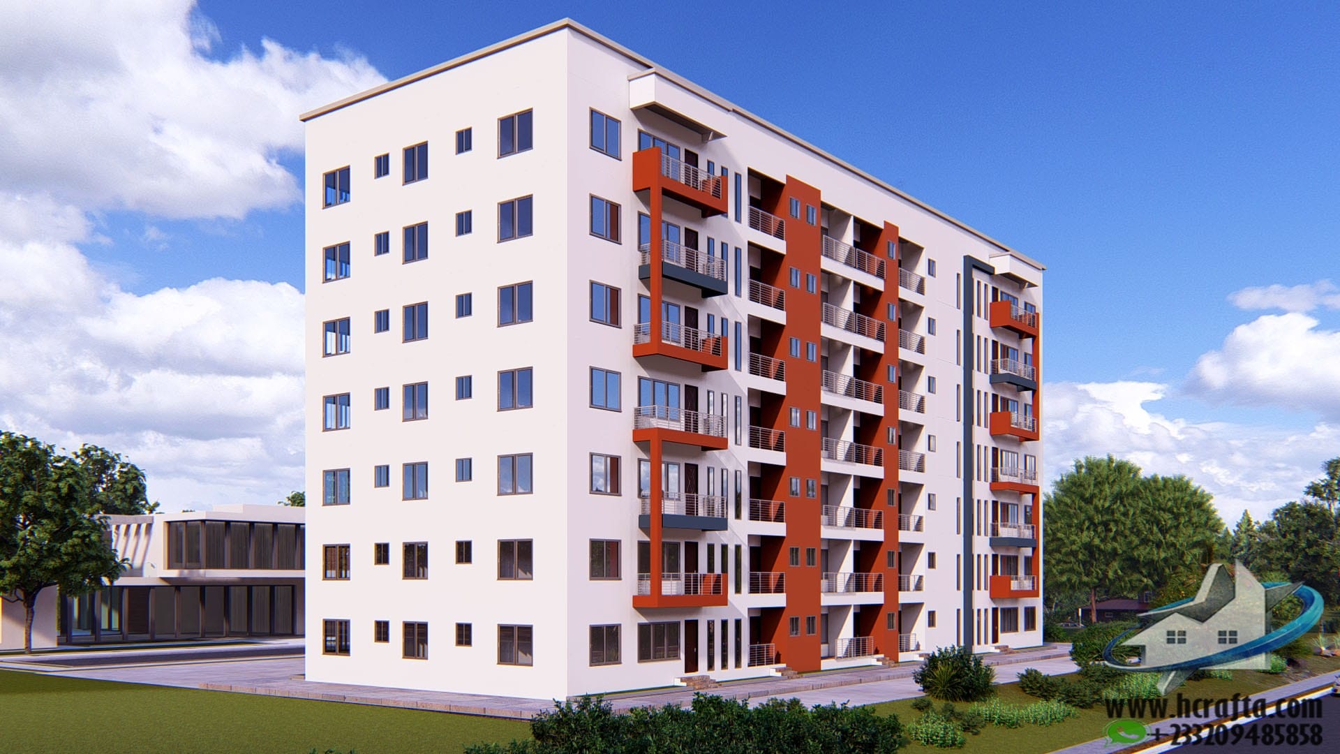 luxury Luxury interior design of a multi-storey apartment featuring modern furnishings