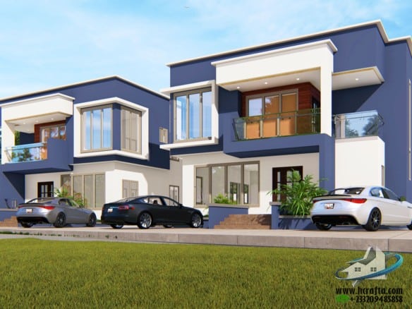 4 bedroom estate bedroom exterior luxury design