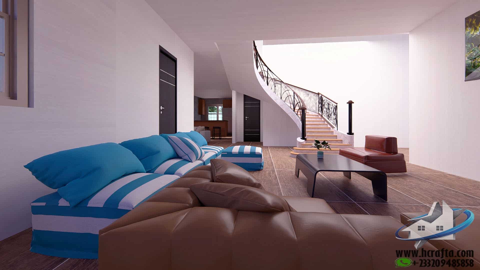 contemporary living room interior design modern style