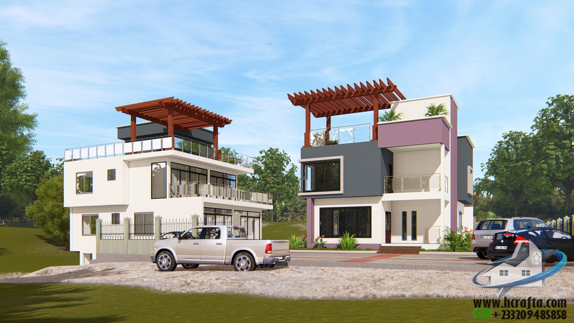minimalist 4 bedroom duplex architecture layout design