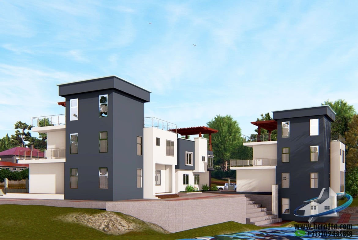 4-bedroom duplex layout