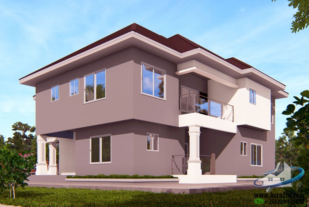 luxury 5 bedroom duplex design exterior view