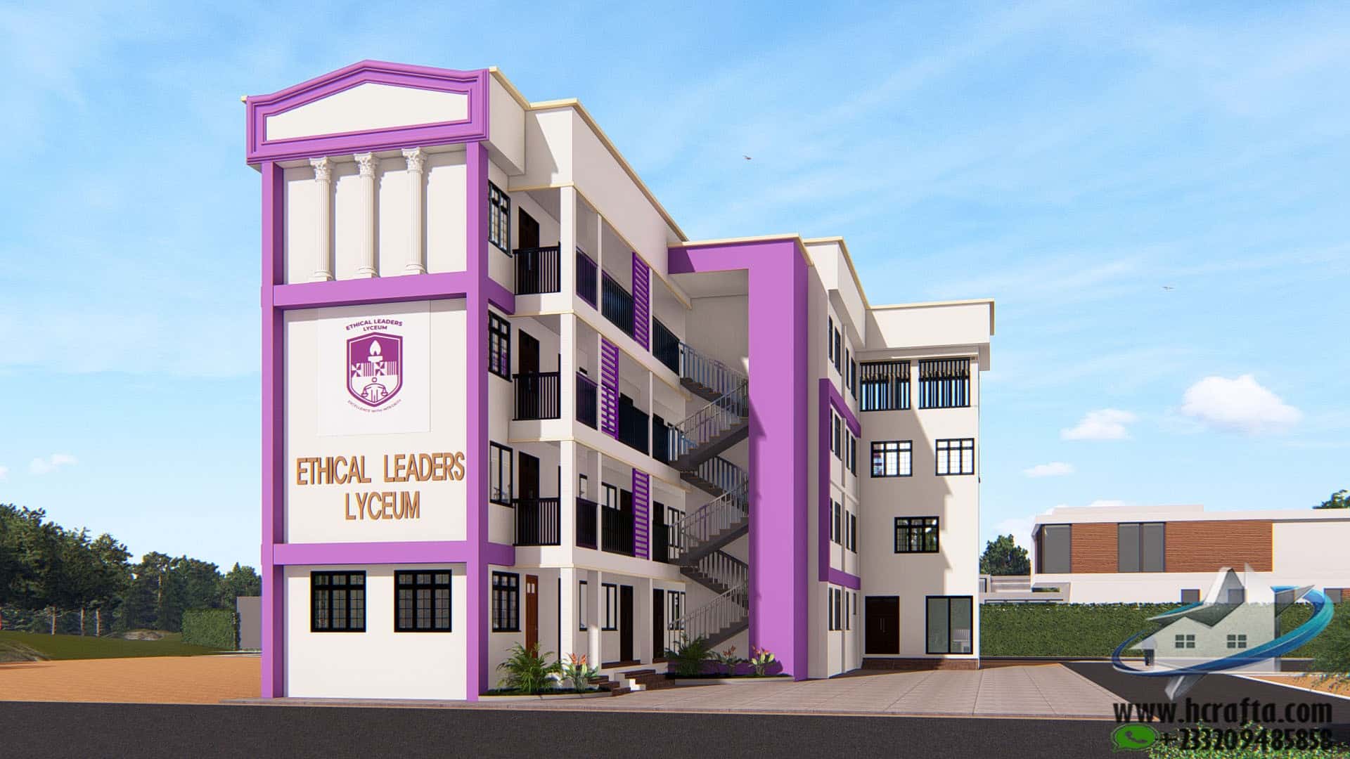 modern school design exterior architecture building