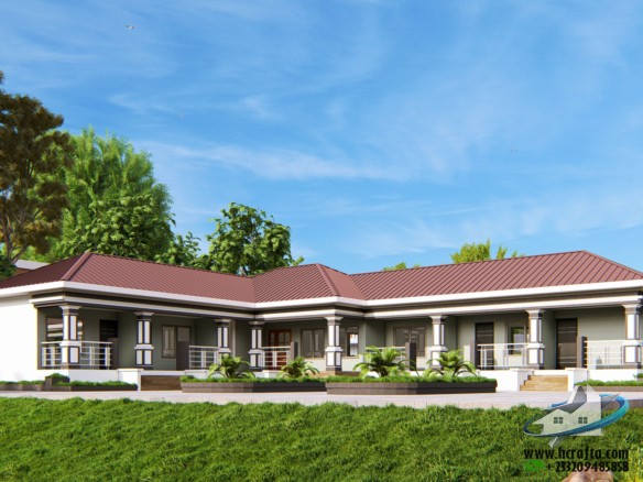 single room house front elevation modern design
