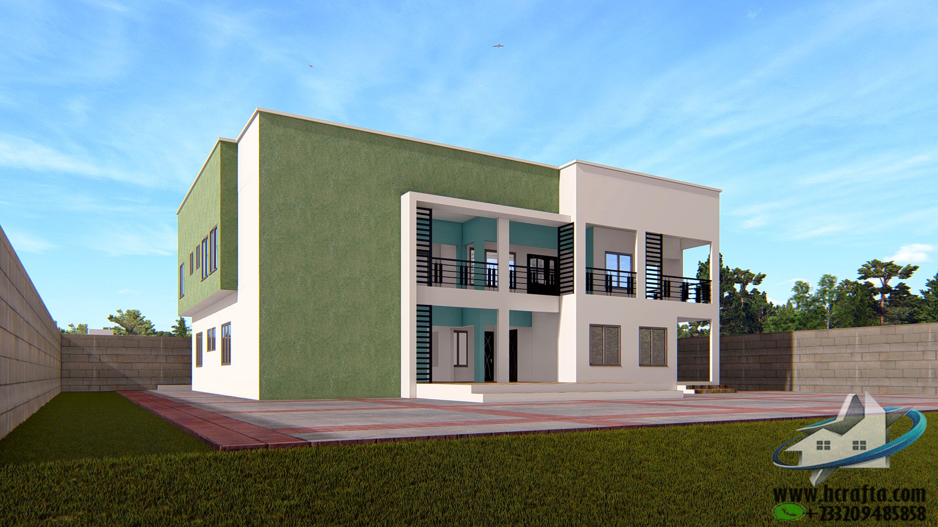 1 and 2 bedroom apartment design exterior