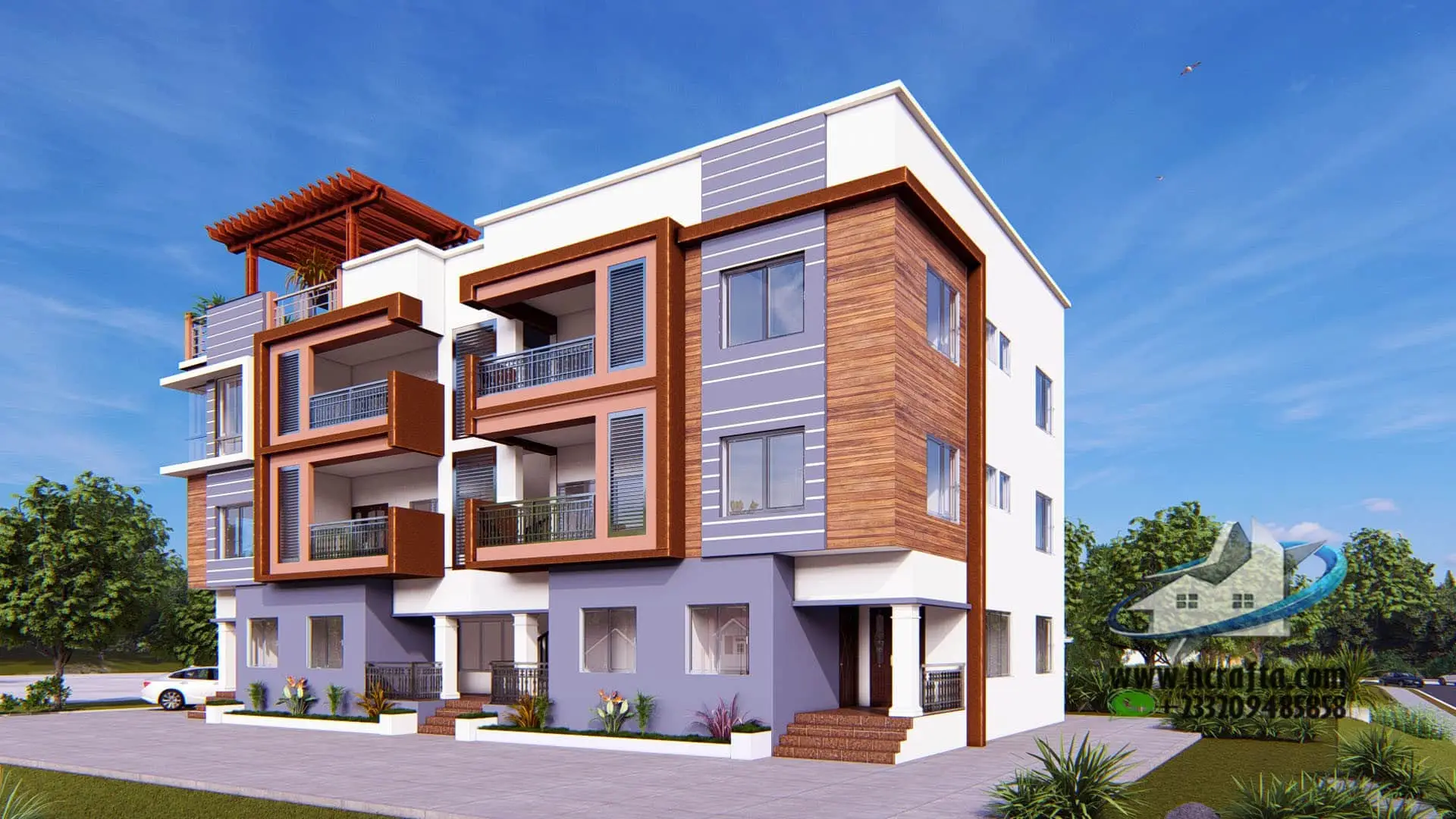 modern-1-and-2-bedroom-apartment-design modern 1 and 2 bedroom apartment design exterior view